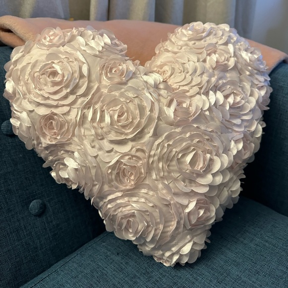 Handmade Heart Pillow 🩷 - Picture 1 of 5